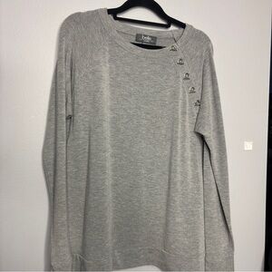 🍄3/$20 Belle by Belldini Gray Knit Top